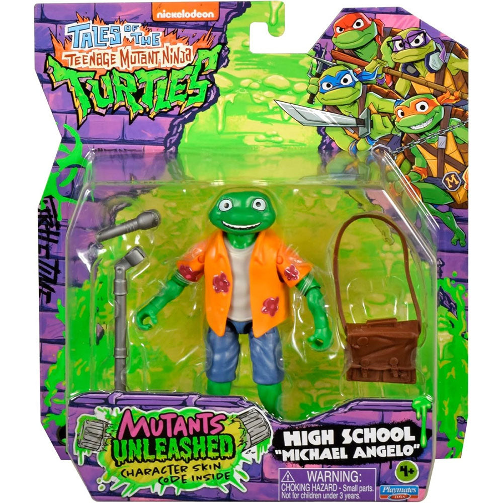 TMNT Mutants Unleashed 5" High School Michael Angelo 12142