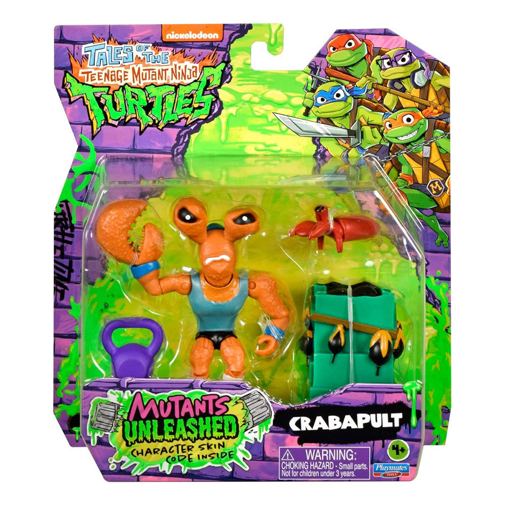 TMNT Mutants Unleashed 5" Crabapult 12142, figuras de acción