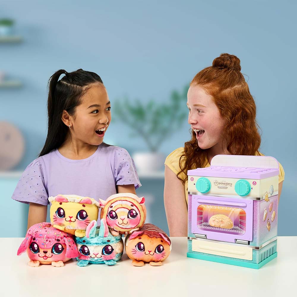 Cookeez Makery Lil' Bakez Horno Mascota Sorpresa 31061, peluches