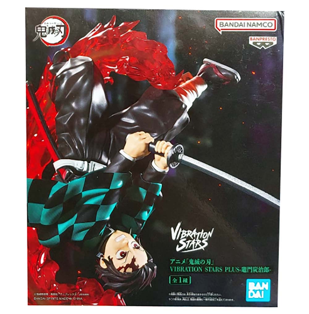 Banpresto Demon Slayer: Kimetsu no Yaiba. Tanjiro Kamado Vibration Stars Plus, figuras de colección