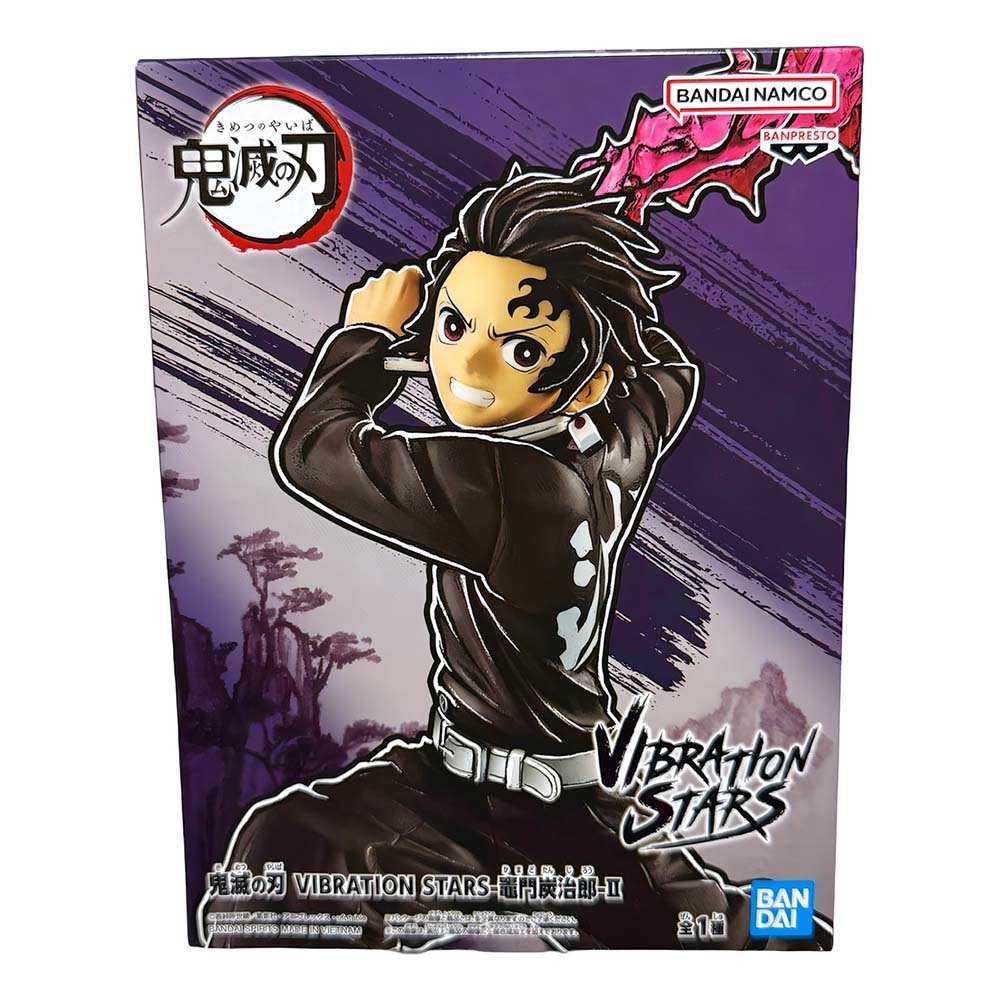 Banpresto Demon Slayer: Kimetsu No Yaiba. Tanjiro Kamado Vibration Stars Ii, figuras de colección
