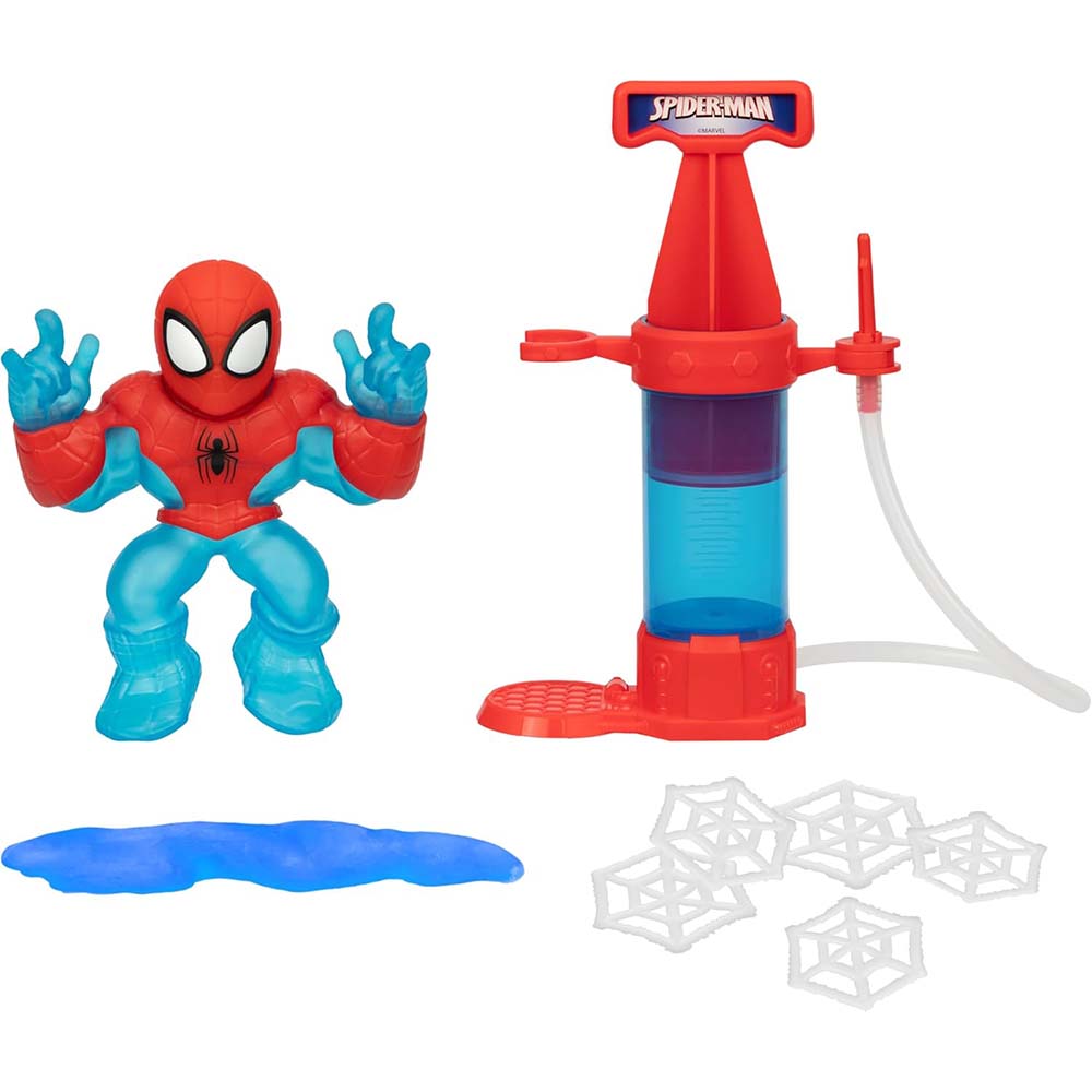 Heroes of Goo Jit Zu Marvel Hero Creator Spider-Man 15075, figuras de acción