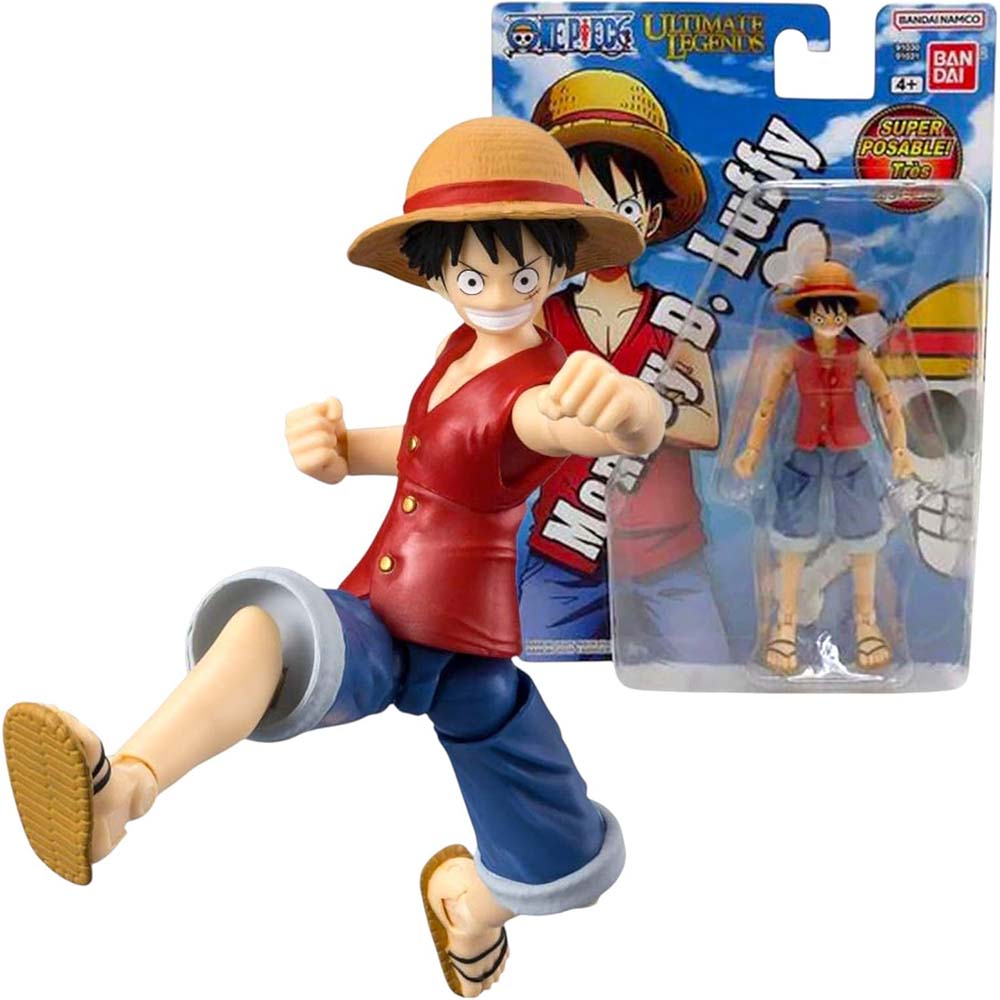 Bandai Ultimate Legends One Piece Monkey D. Luffy Figura de Acción 12 cm 91031, figuras de acción