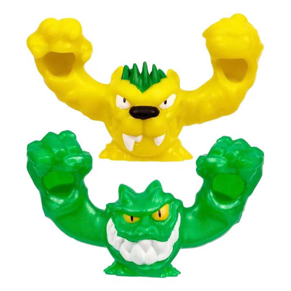 Heroes of Goo-Jit-Zu Series 13 Meteor Madness Goo Slingers Jagooar + Rock Jaw 2 Pack 15080