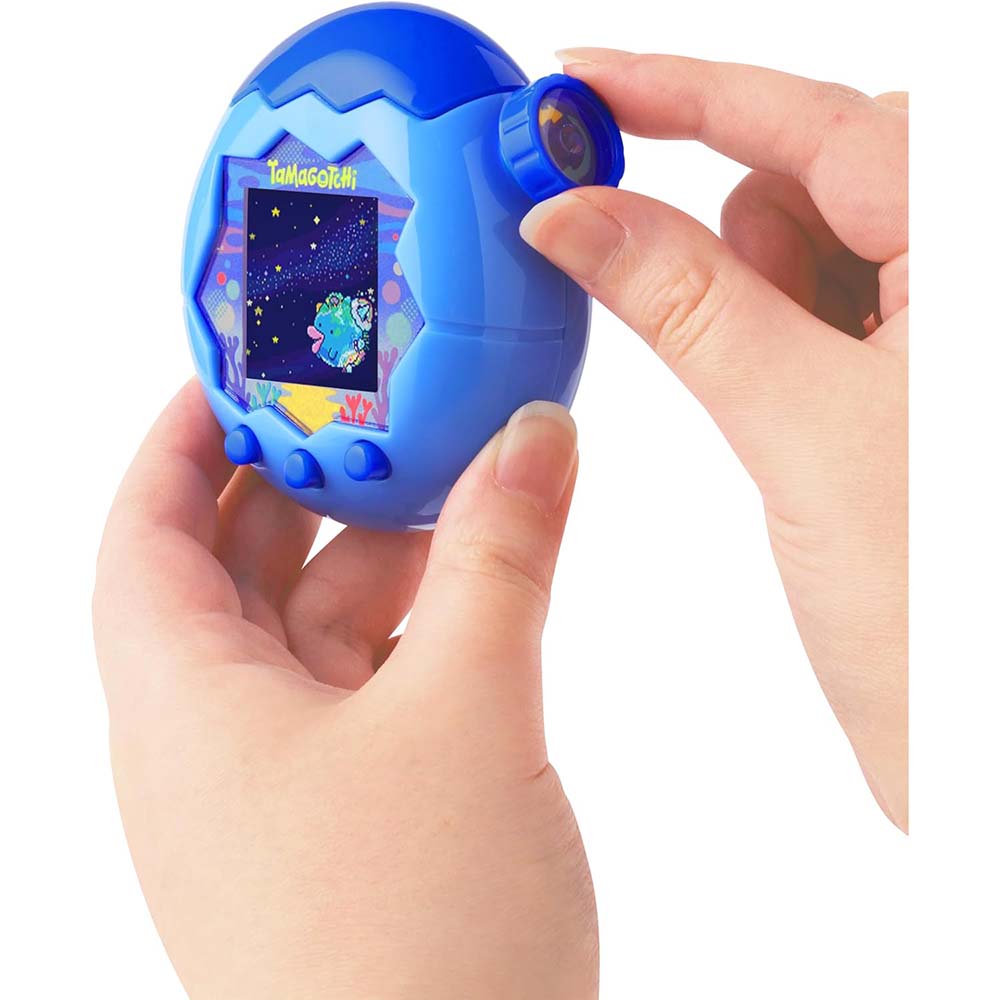 Tamagotchi Paradise Azul 43420, juguetes interactivos