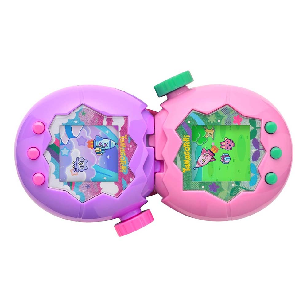 Tamagotchi Paradise Rosa 43420, juguetes interactivos
