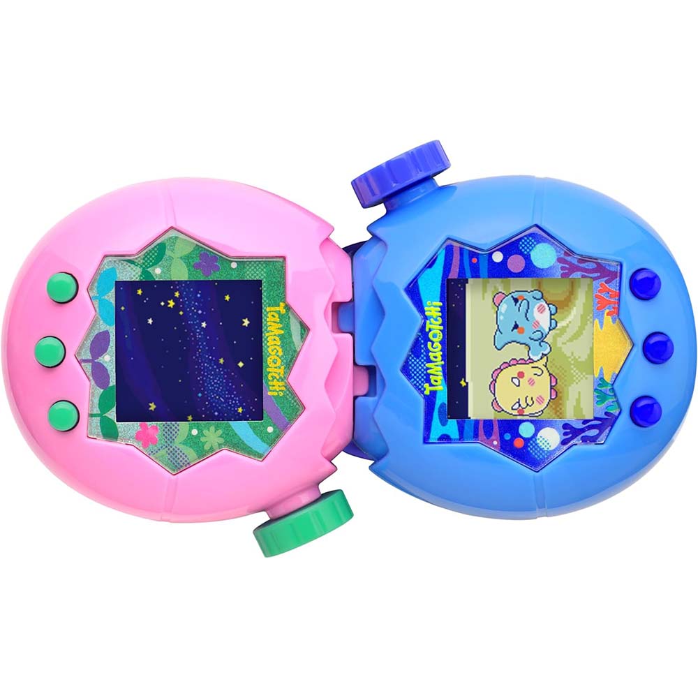 Tamagotchi Paradise Azul 43420, juguetes interactivos