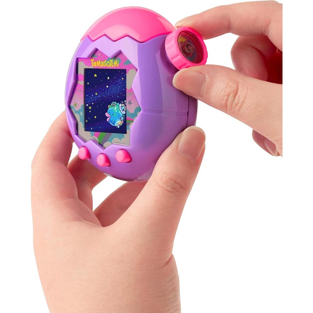 Tamagotchi Paradise Purpura 43420, juguetes interactivos