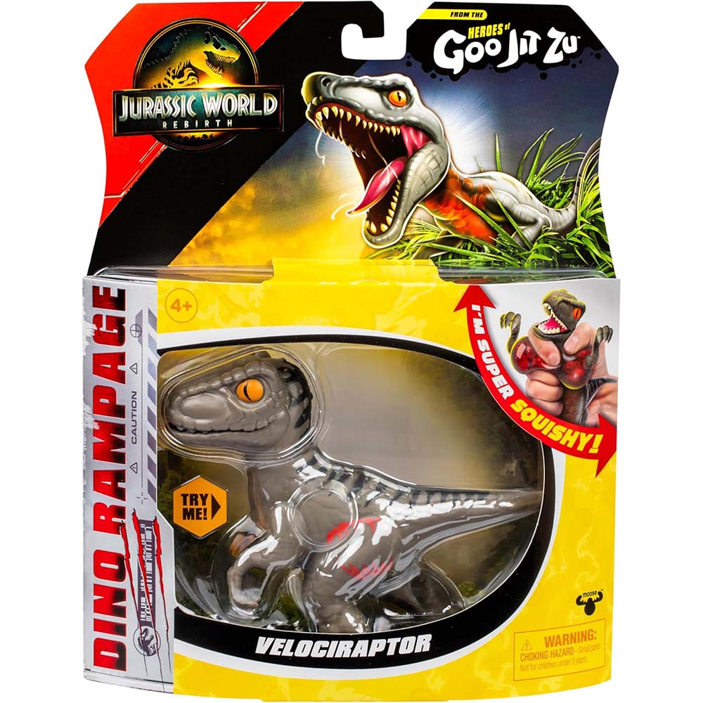 Goo Jit Zu Jurassic World Dino Rampage Velociraptor 15089