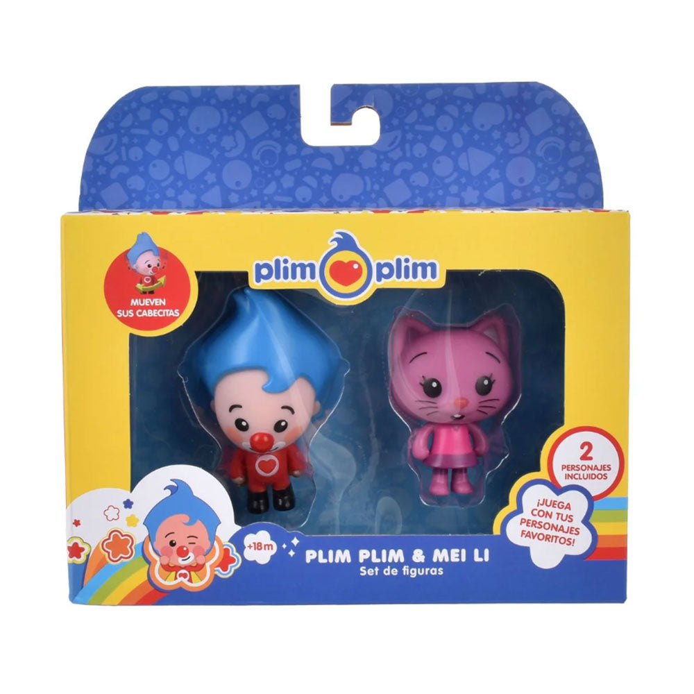 Plim Plim Pack de 2 - Plim Plim & Mei Li 85040