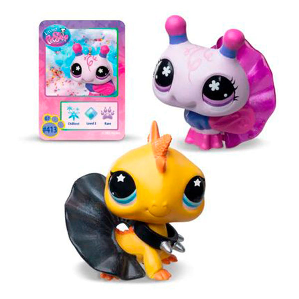 Littlest Pet Shop Pet Pairs Series 5 - Iguana y Mariposa 32121