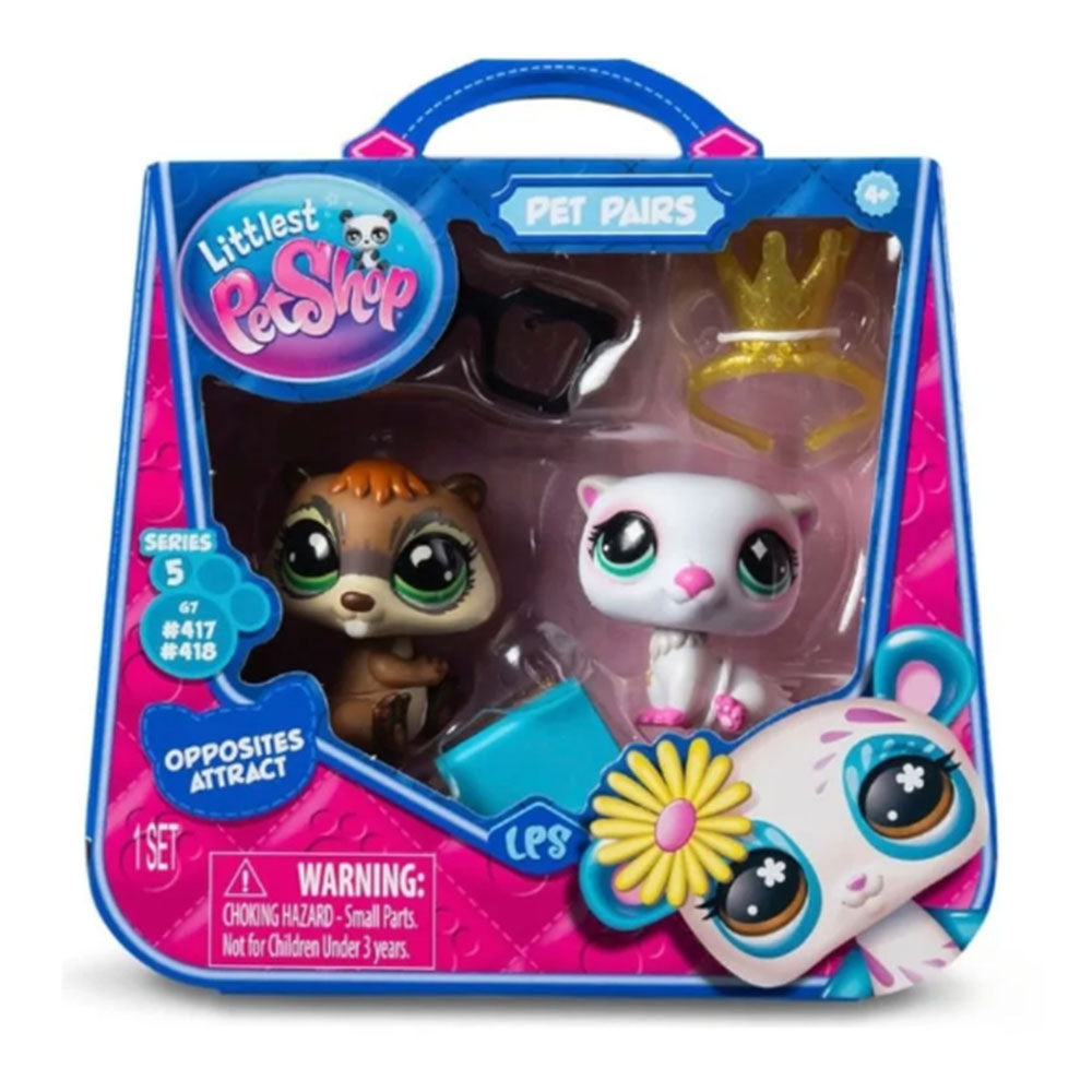 Littlest Pet Shop Pet Pairs Series 5 - Castor & Nutria 32121