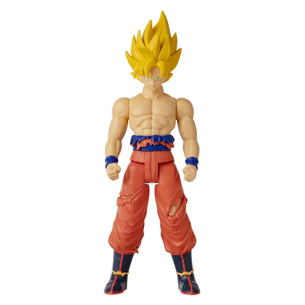 Dragon Ball Limit Breakers Super Saiyan Goku Battle Damage Version de 30 cm, figuras de acción