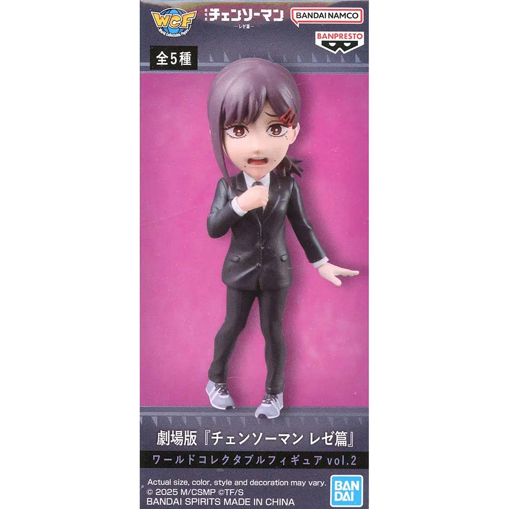World Collectable Figure Chainsaw Man The Movie: Reze Arc Vol. 2 Kobeni Higashiyama Figura Coleccionable 2.8"