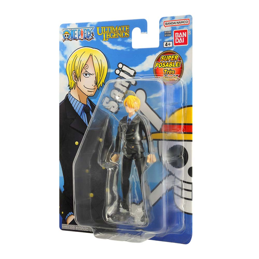 Ultimate Legends One Piece – Sanji 5 Pulgadas, figuras de acción