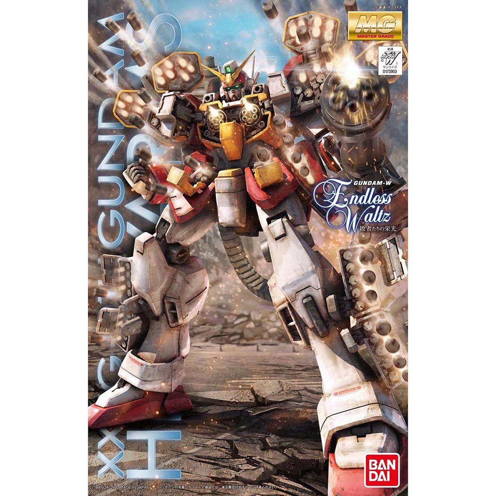 Bandai Hobby Gundam Wing Gundam Heavyarms Ver. EW MG 1/100 – Master Grade Model Kit Gunpla, modelos para armar