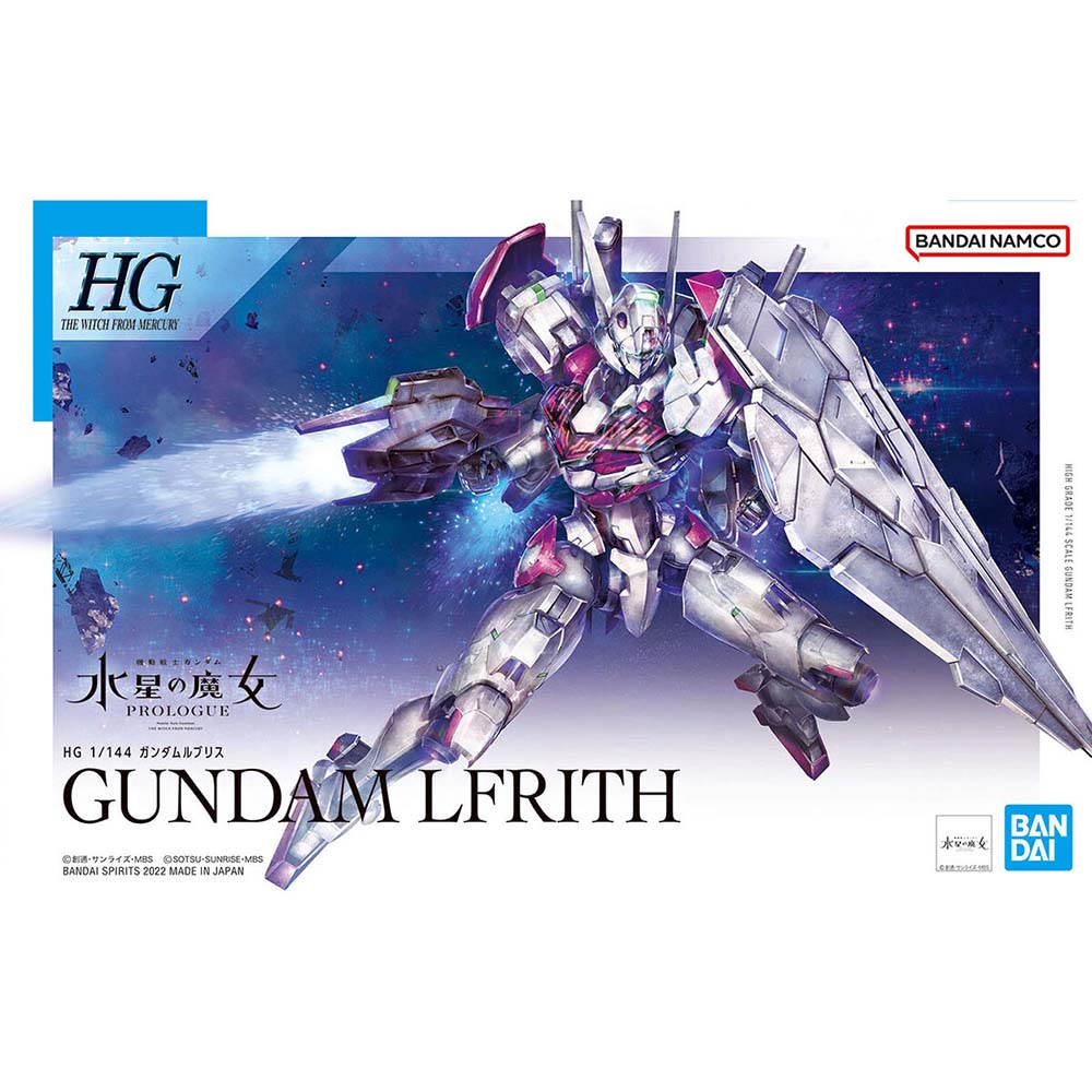 Bandai HG 1/144 Mobile Suit Gundam The Witch from Mercury – Gundam LFRITH Model Kit, modelos para armar