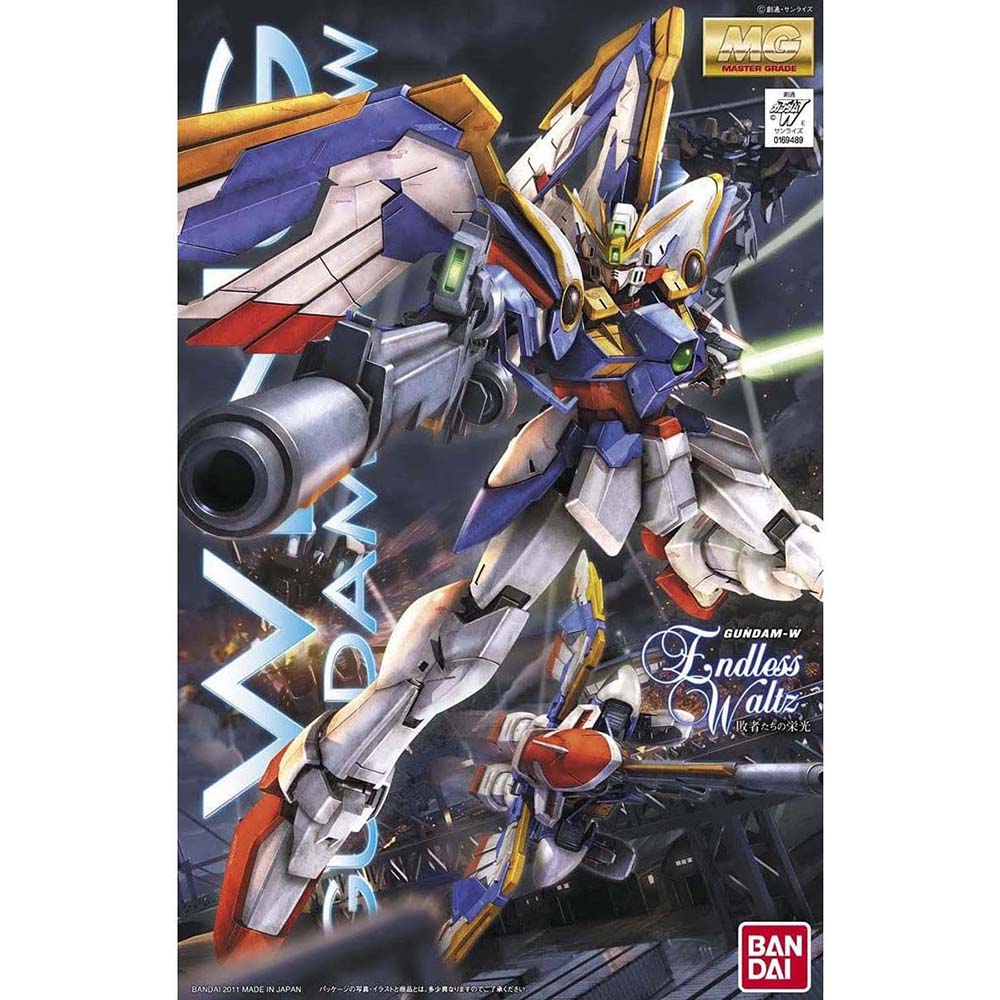 Bandai Hobby Wing Gundam Ver. EW MG 1/100 – Master Grade Model Kit Gunpla, modelos para armar