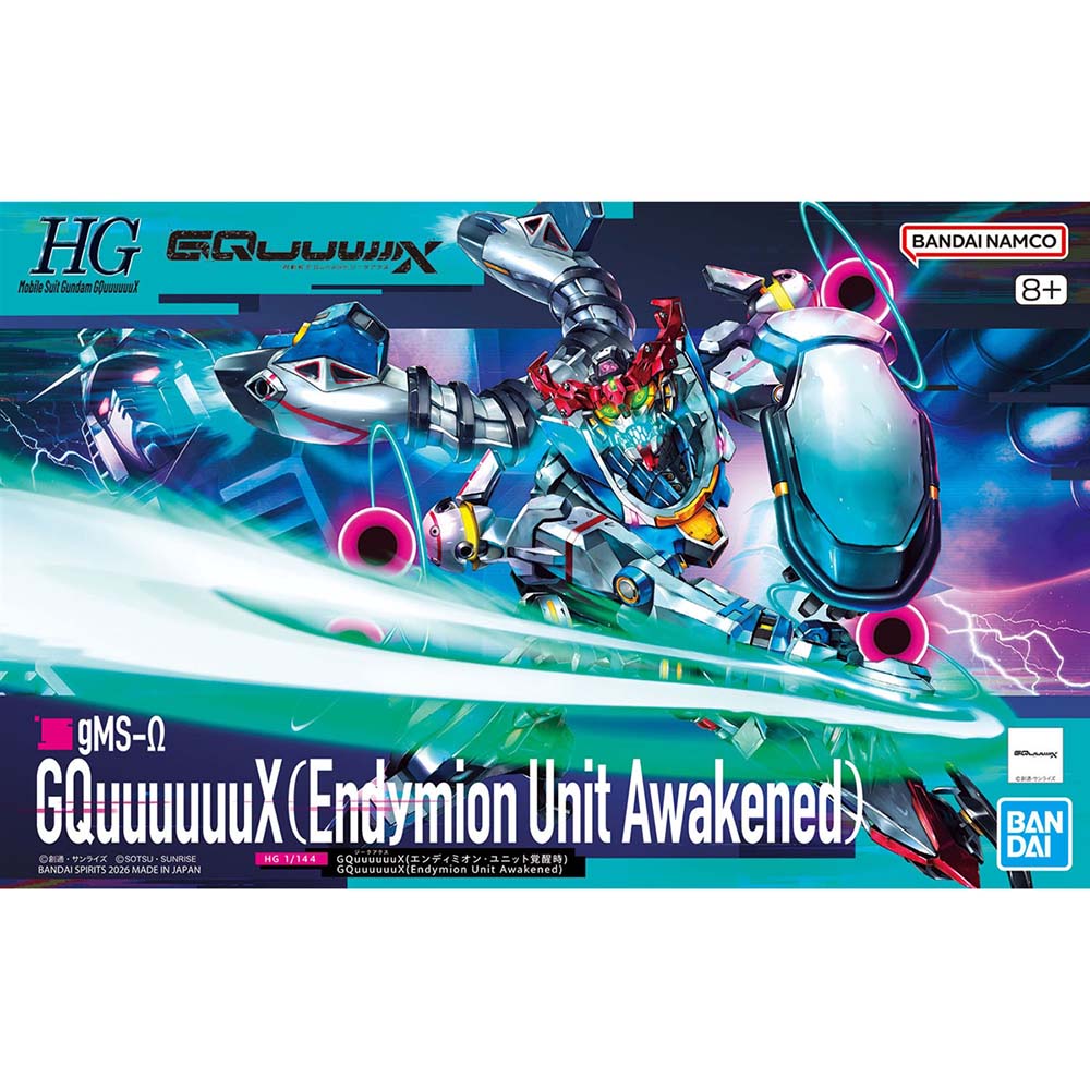 Bandai HG 1/144 Mobile Suit Gundam GQuuuuuuX – gMS-Ω GQuuuuuuX (Endymion Unit Awakened) Model Kit, modelos para armar