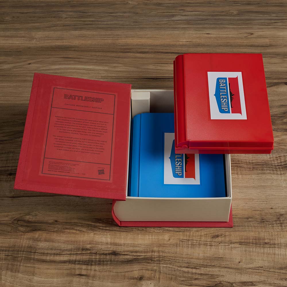 Battleship Vintage Bookshelf Edition 44418: Juego de mesa