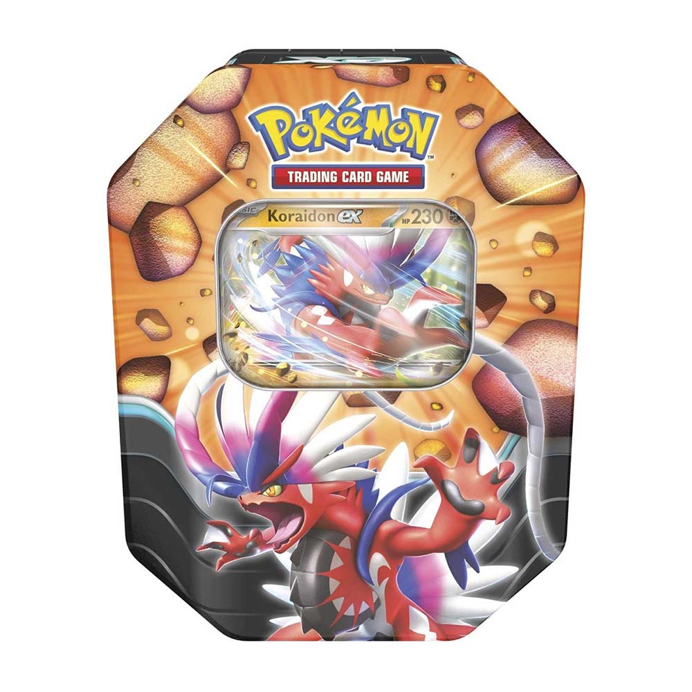 Pokémon TCG: Slashing Legends Tin (Koraidon ex) – Juguetibici