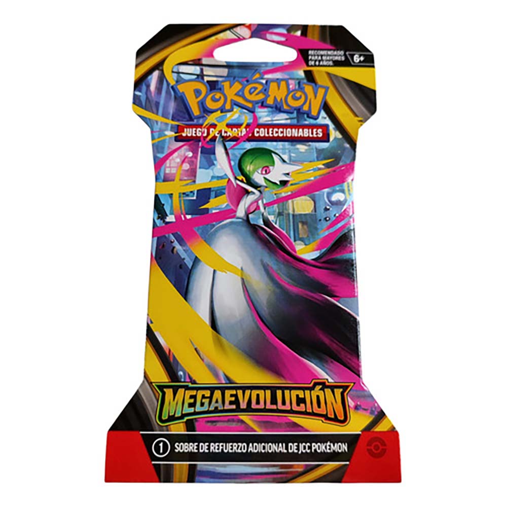 Pokémon TCG: Sobre de Refuerzo Mega Evolución Gardevoir – Versión en Español