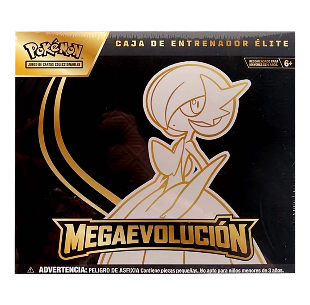 Pokémon TCG: Caja de Entrenador Élite Mega Evolución Gardevoir – Versión en Español