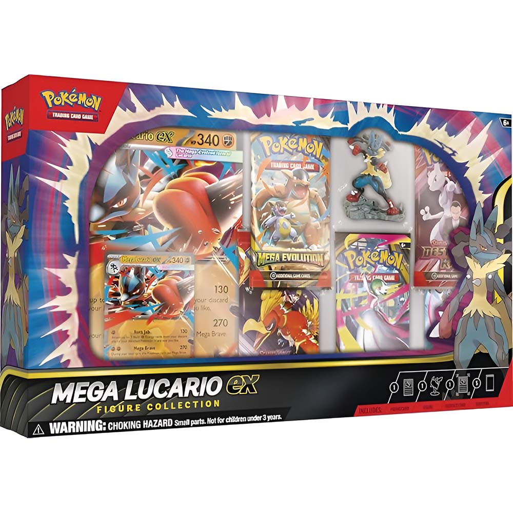 Pokemon Tcg Mega Lucario Ex Figure Collection