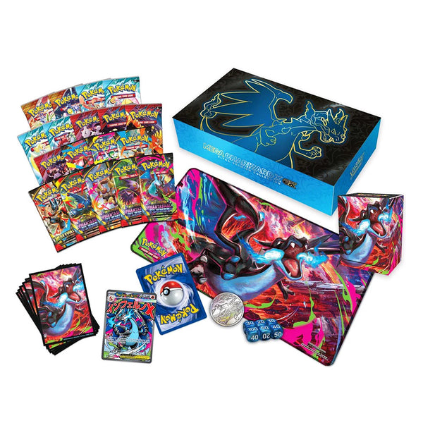 Pokémon TCG: Mega Charizard X Ex - ULTRA PREMIUM COLLECTION