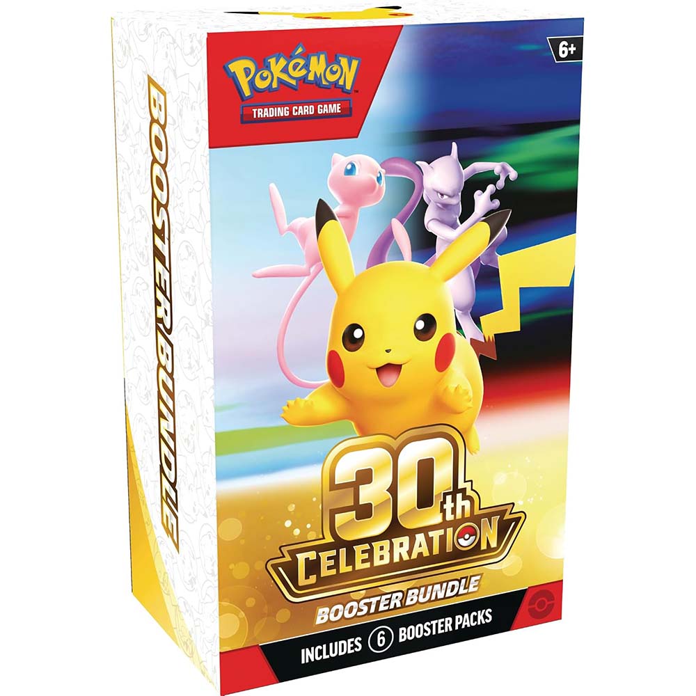 Pokémon TCG: 30th Celebration Booster Bundle – (Cartas en Inglés)