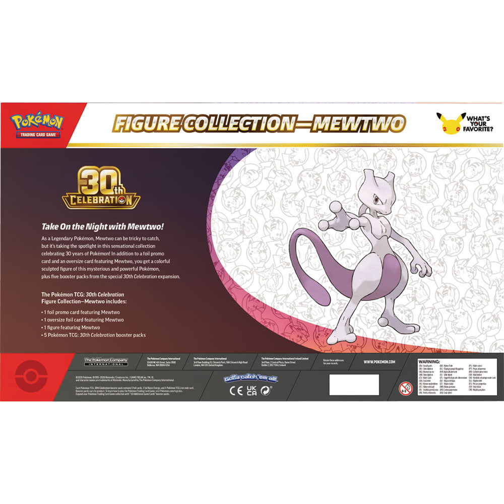 Pokémon TCG 30th Celebration Figure Collection (variante Mew o Mewtwo)