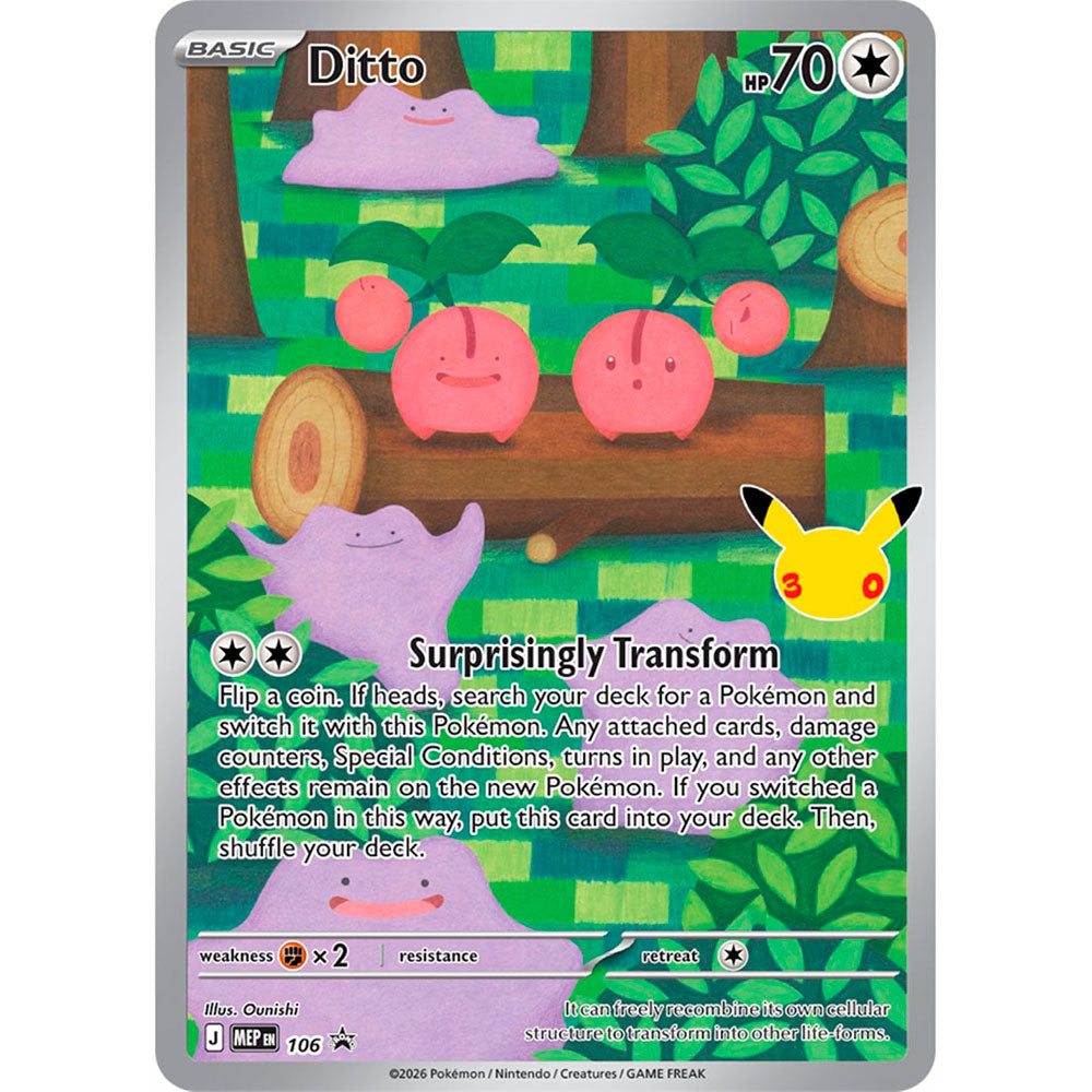 Pokémon TCG 30th Celebration Ditto Premium Collection