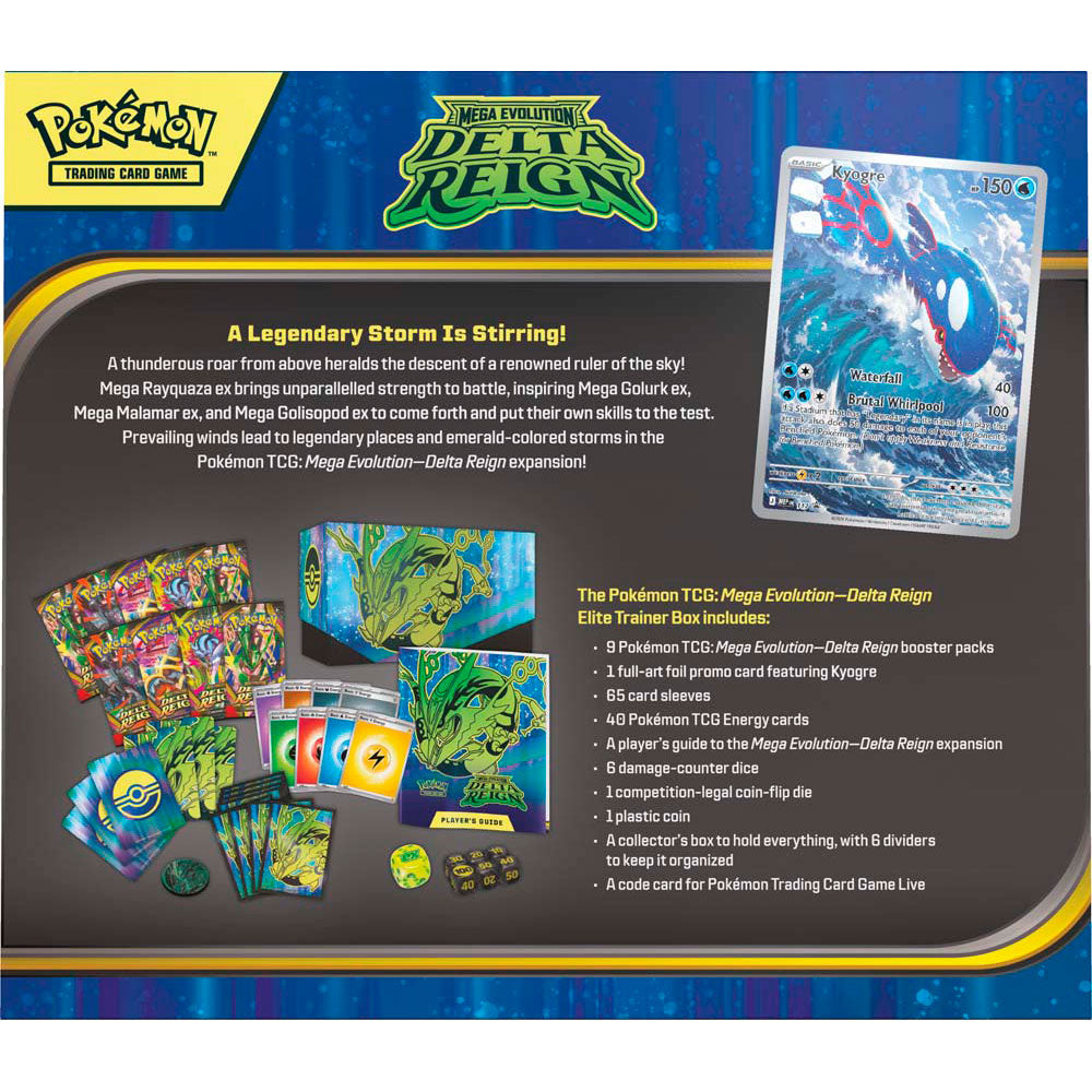 Pokémon TCG Mega Evolution Delta Reign Elite Trainer Box