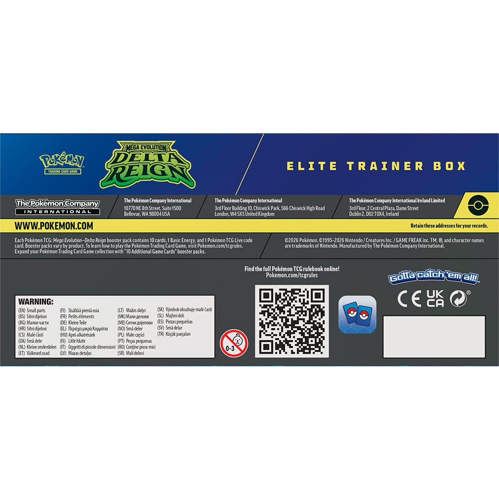 Pokémon TCG Mega Evolution Delta Reign Elite Trainer Box