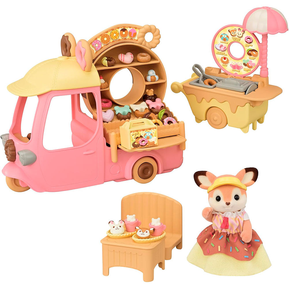 Sylvanian Families El Carrito de Donuts, figuras de acción y colección