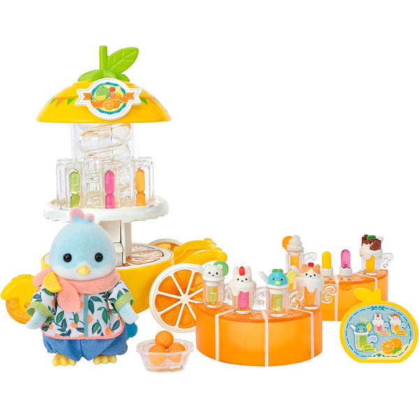 Sylvanian Families El Puesto de Zumos: Set de Juego con Accesorios, Edad 3+
