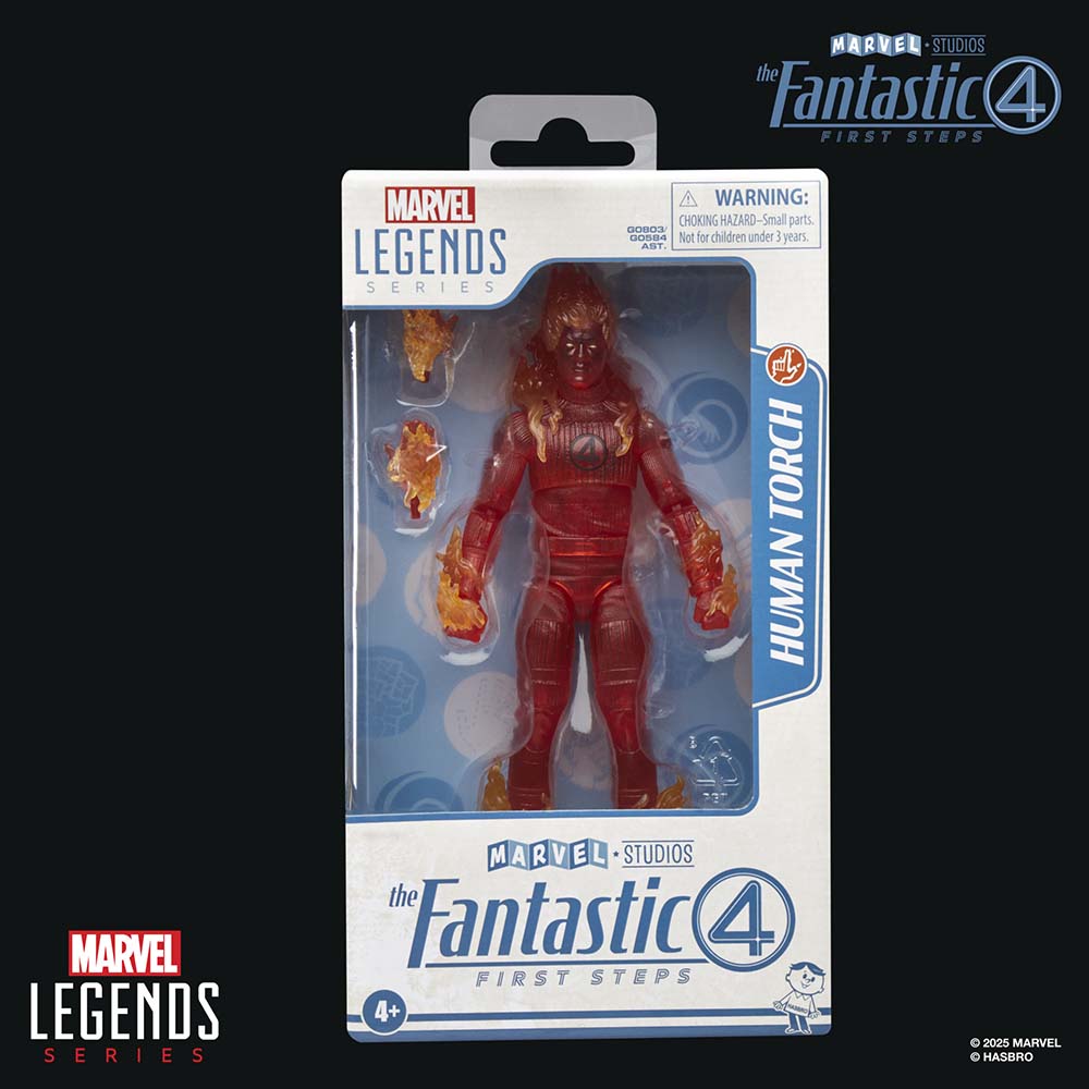 Marvel Legends Series Human Torch G0803, figuras de acción
