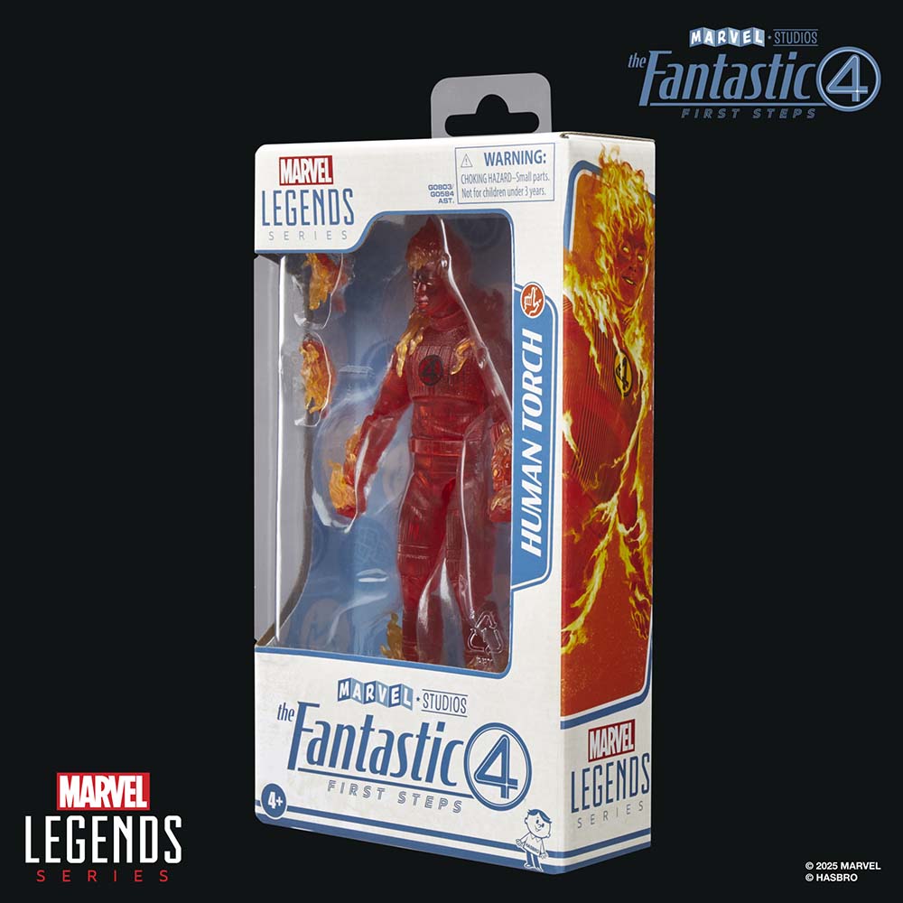 Marvel Legends Series Human Torch G0803, figuras de acción