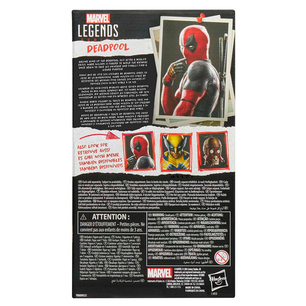 Marvel Legends Series Deadpool Action Figure G1660