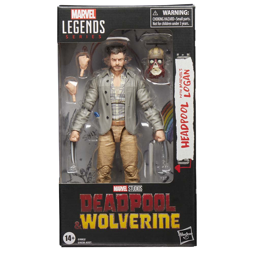 Marvel Legends Series Headpool with Marvel’s Logan Action Figure G1662