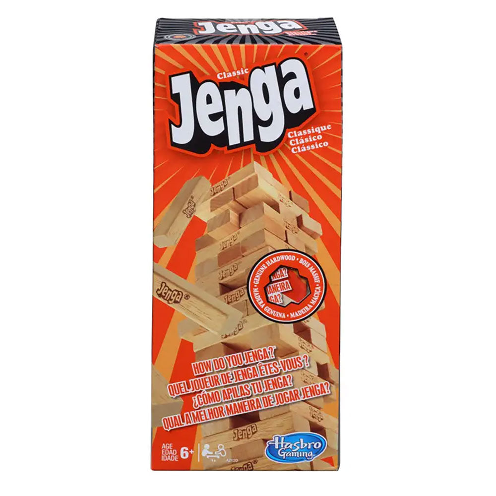 Jenga Clásico A2120: Juego de mesa - Edad 6+