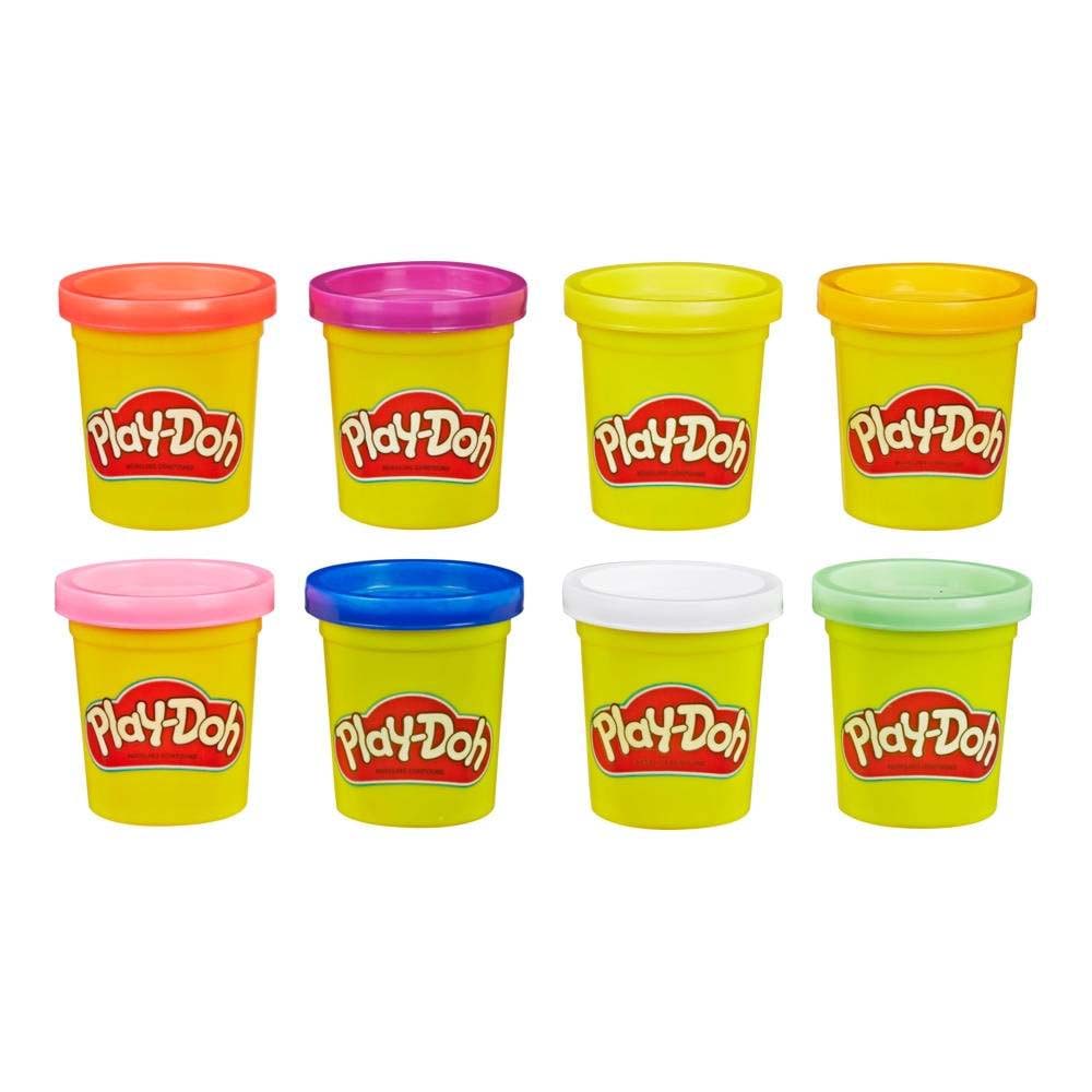 Play-Doh 8 Pack Peces E5044: Set de masa moldeable - Edad 2+