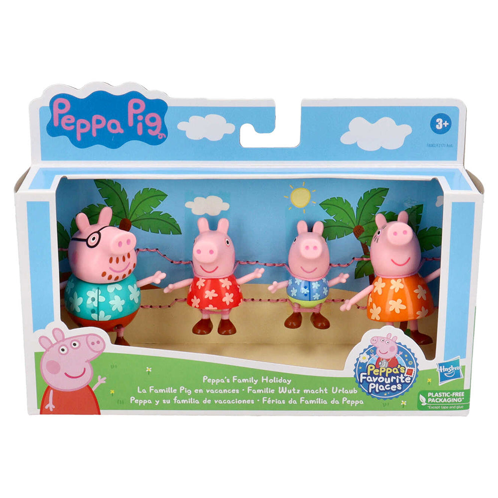 Peppa Pig Peppa y su Familia de Vacaciones F2171 – Juguetibici