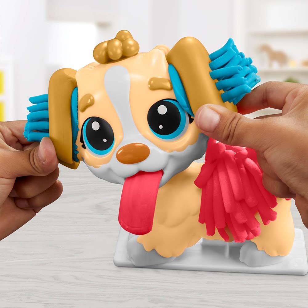 Play Doh Care N Carry Vet F3639: Set de masa moldeable - Edad 3+