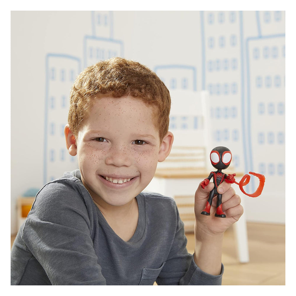 Marvel Spidey Amazing Friends - Miles Morales F1936: Figura de acción - Edad 3+