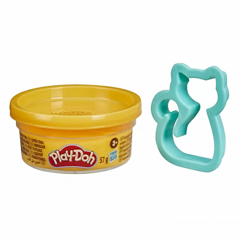 Play Doh Pocket Size Creations - Gato F1806: Set de masa moldeable - Edad 3+