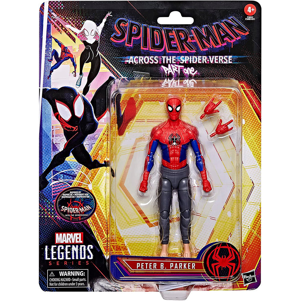 Marvel Spider-Man Across The Spider-Verse Peter B Parker F3852: Figura de acción - Edad 4+