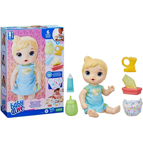 Baby Alive Bebé Cambio de pañal F4150