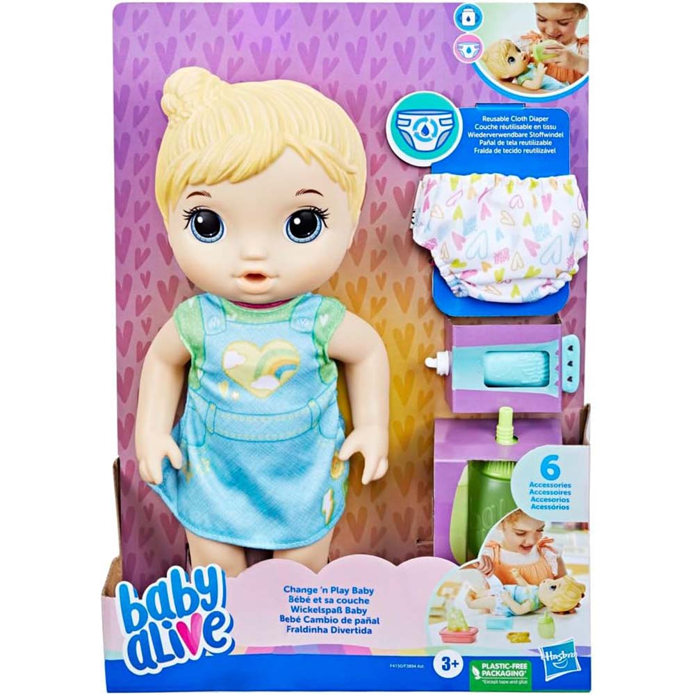 Baby Alive Bebé Cambio de pañal F4150