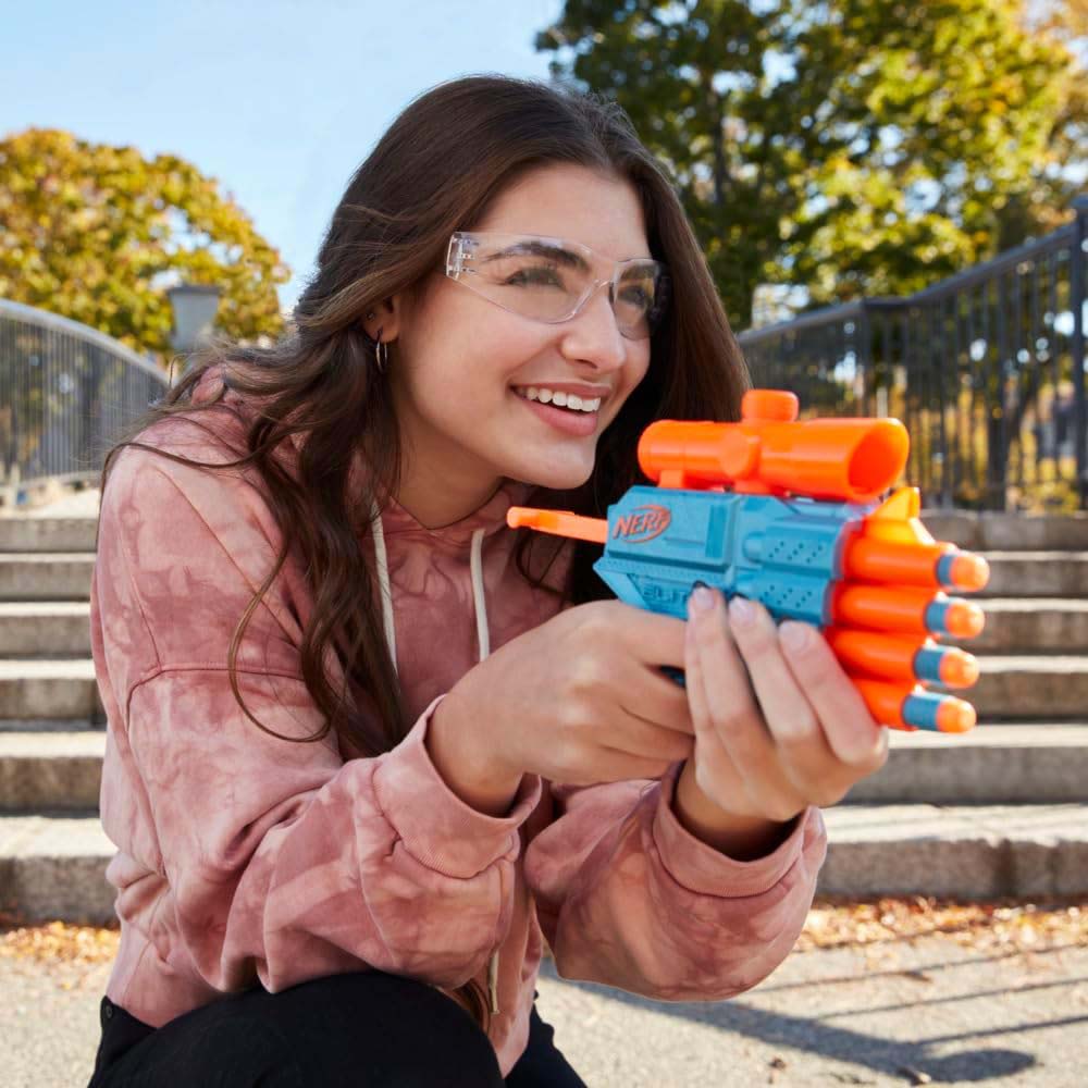 NERF Lanzador Elite 2.0 Prospect QS-4 F4190, lanzadores de juguete